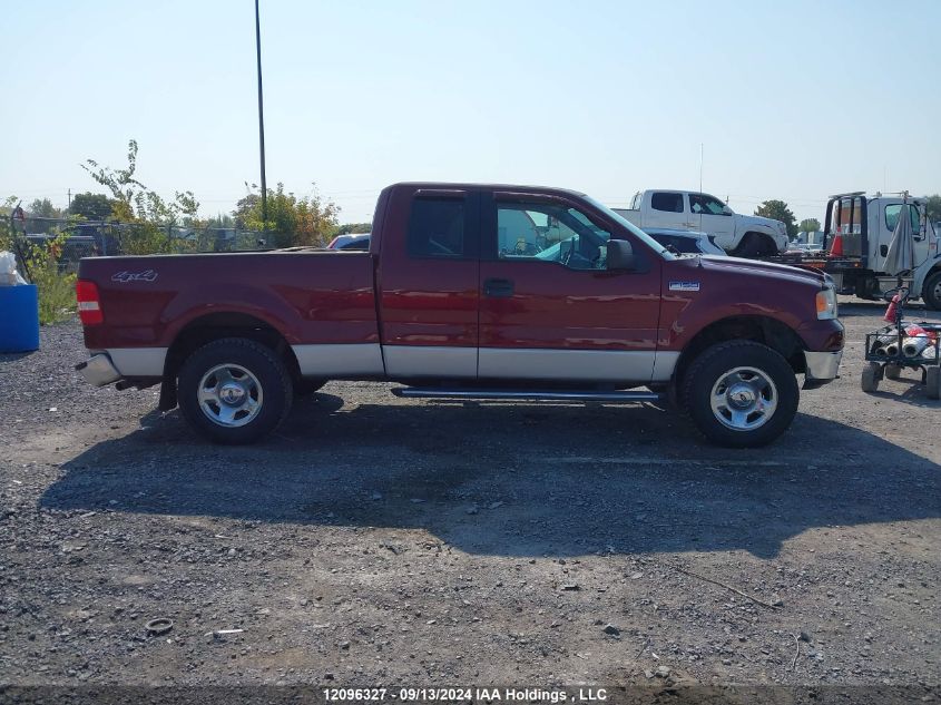 2005 Ford F150 VIN: 1FTRX14WX5NB66284 Lot: 12096327