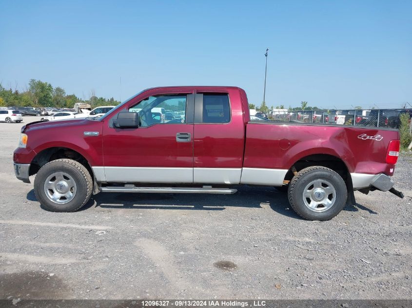 2005 Ford F150 VIN: 1FTRX14WX5NB66284 Lot: 12096327