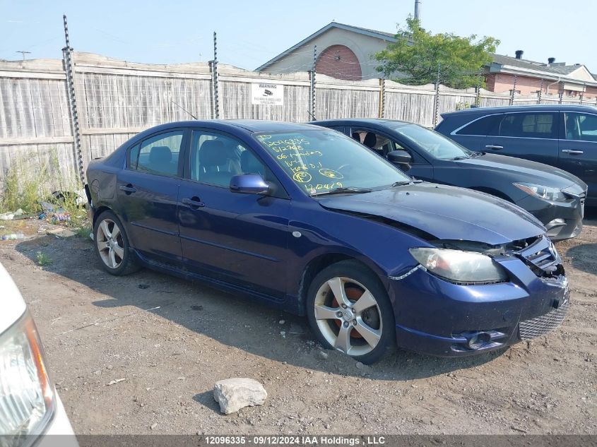 JM1BK123861512768 2006 Mazda Mazda3