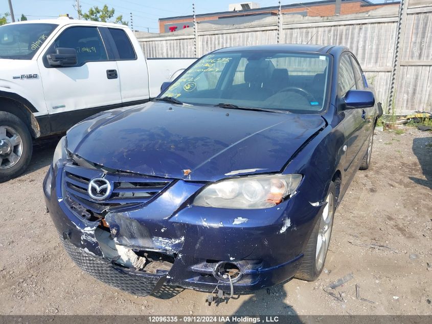 JM1BK123861512768 2006 Mazda Mazda3