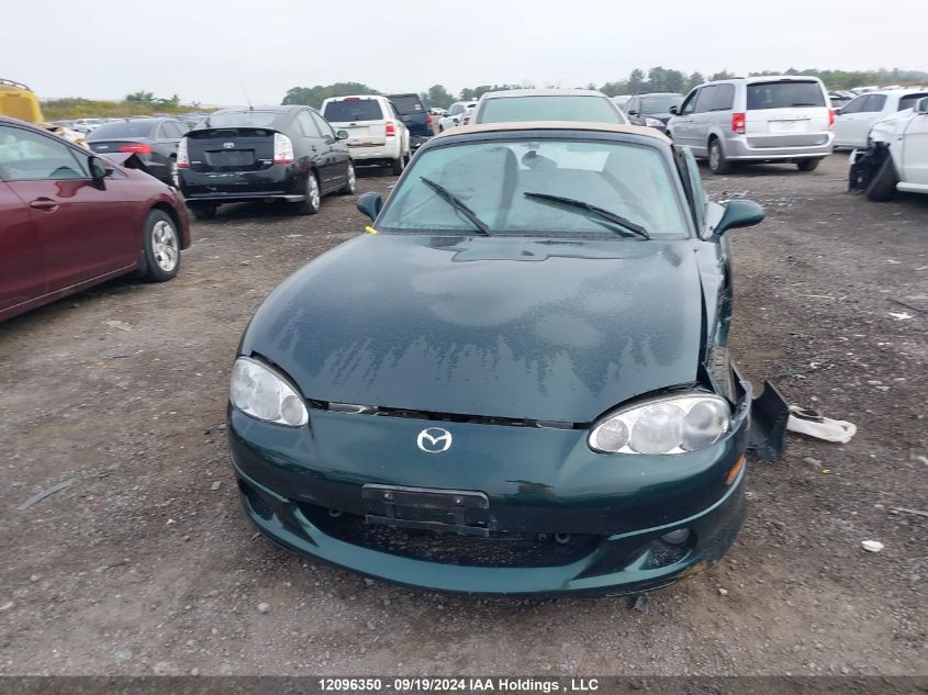 2001 Mazda Mx-5 Miata VIN: JM1NB353X10209378 Lot: 12096350