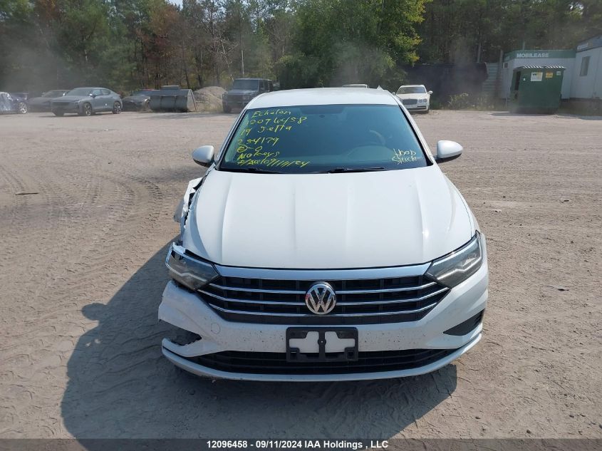 2019 Volkswagen Jetta VIN: 3VWC57BU0KM254179 Lot: 12096458