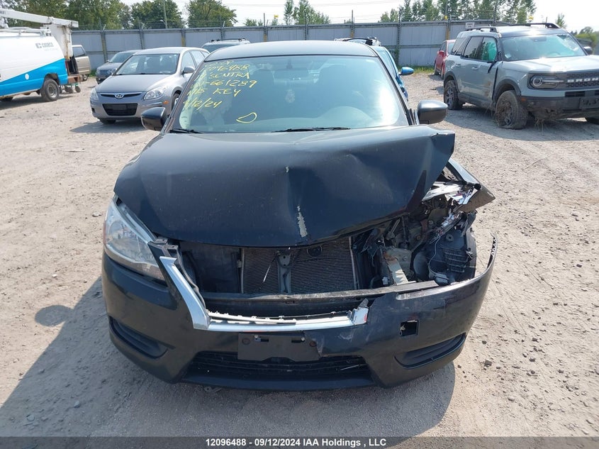 2014 Nissan Sentra VIN: 3N1AB7APXEL661289 Lot: 12096488