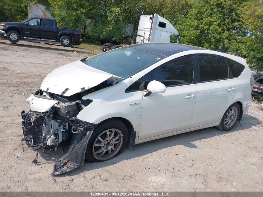 JTDZN3EU3C3130220 2012 Toyota Prius V