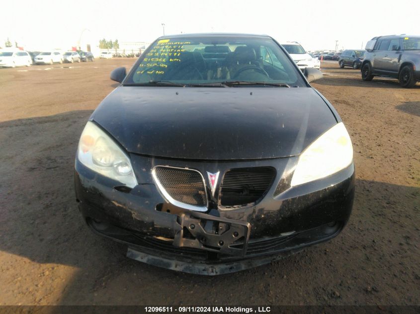 2006 Pontiac G6 Gt VIN: 1G2ZH358X64274571 Lot: 12096511