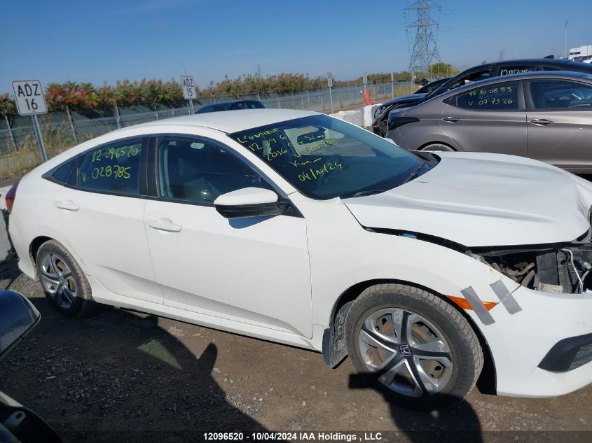 2HGFC2F53GH028785 2016 Honda Civic Sedan