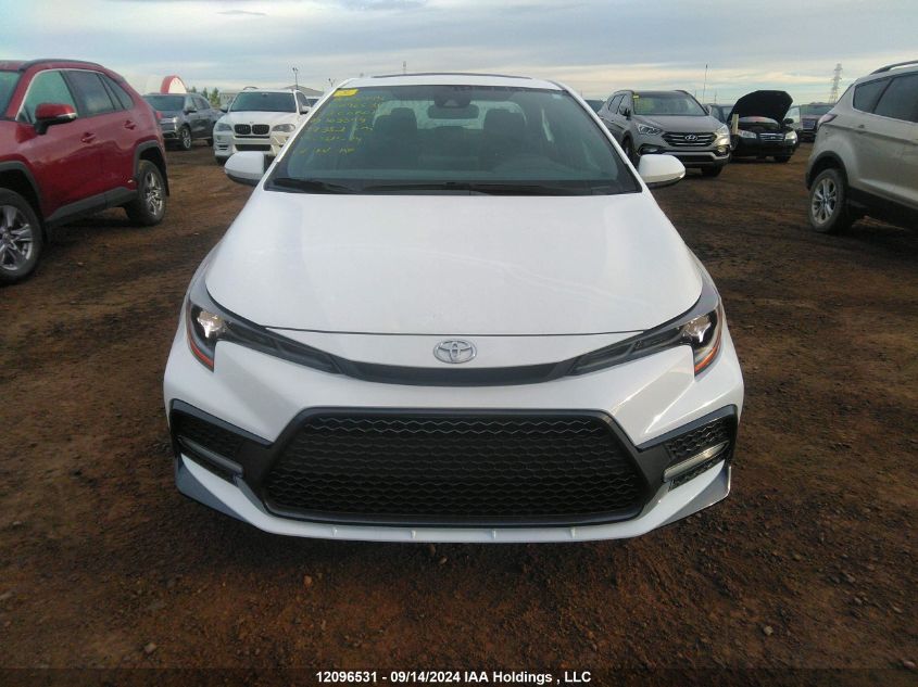 2022 Toyota Corolla Se VIN: 5YFB4MBE4NP103349 Lot: 12096531