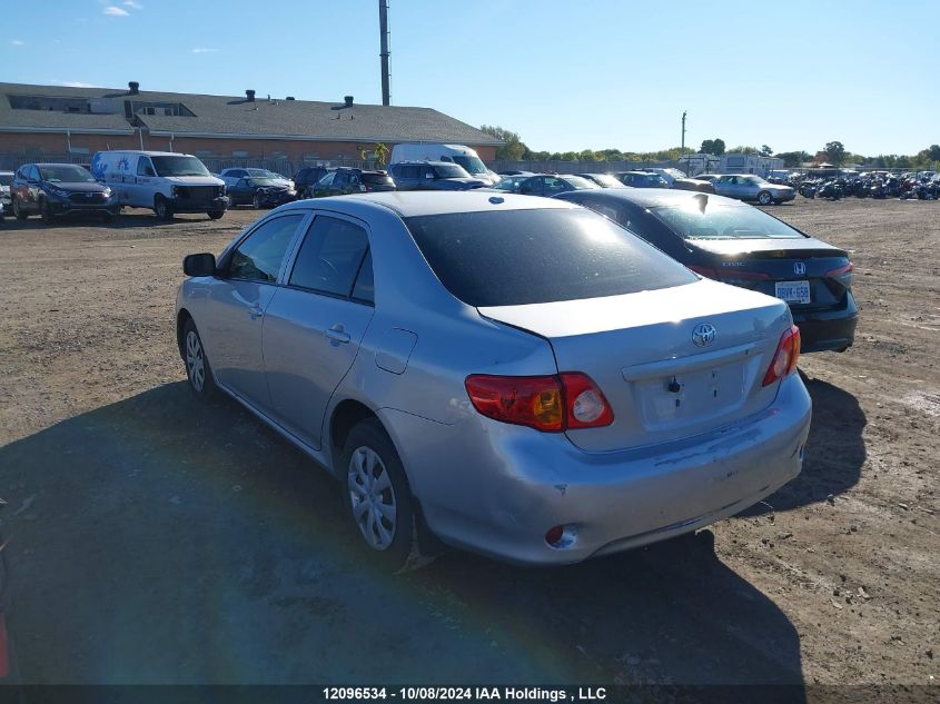 2009 Toyota Corolla S/Le/Xle VIN: 2T1BU40E79C017672 Lot: 12096534