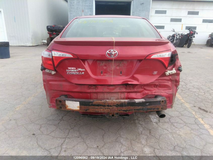 2014 Toyota Corolla S VIN: 2T1BURHE6EC091810 Lot: 12096562