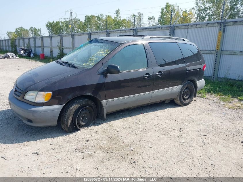 4T3ZF19CX2U452142 2002 Toyota Sienna Ce