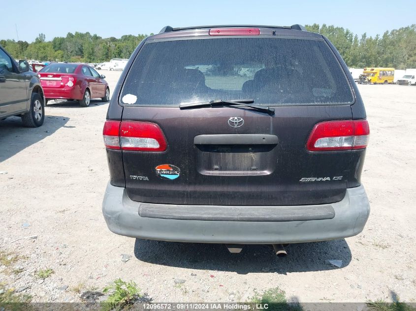 4T3ZF19CX2U452142 2002 Toyota Sienna Ce