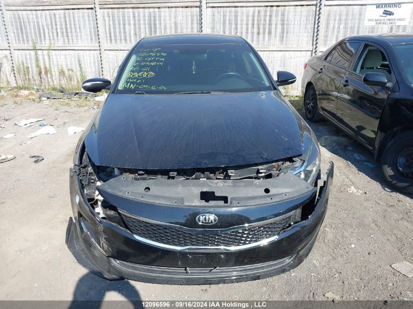 2016 Kia Optima VIN: 5XXGU4L34GG090844 Lot: 12096596