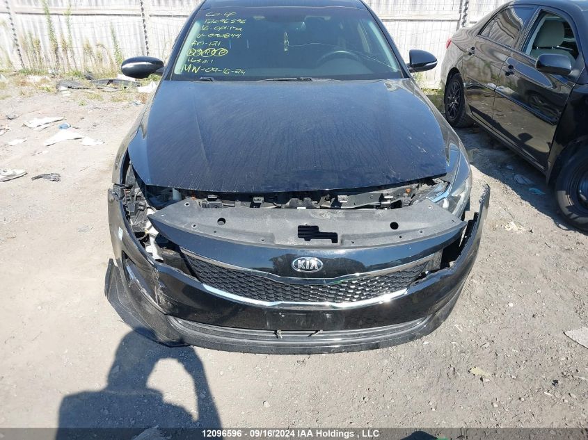 2016 Kia Optima VIN: 5XXGU4L34GG090844 Lot: 12096596