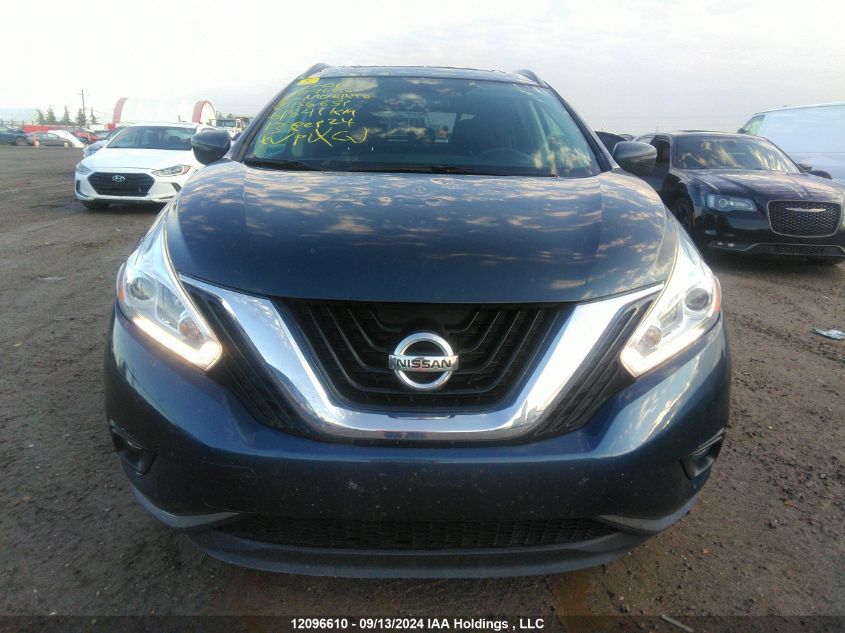 2016 Nissan Murano VIN: 5N1AZ2MH9GN156651 Lot: 12096610