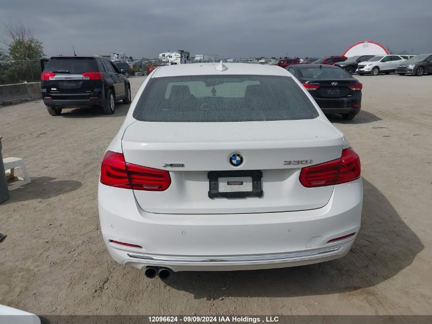 2017 BMW 330 Xi VIN: WBA8D9C57HK677675 Lot: 12096624