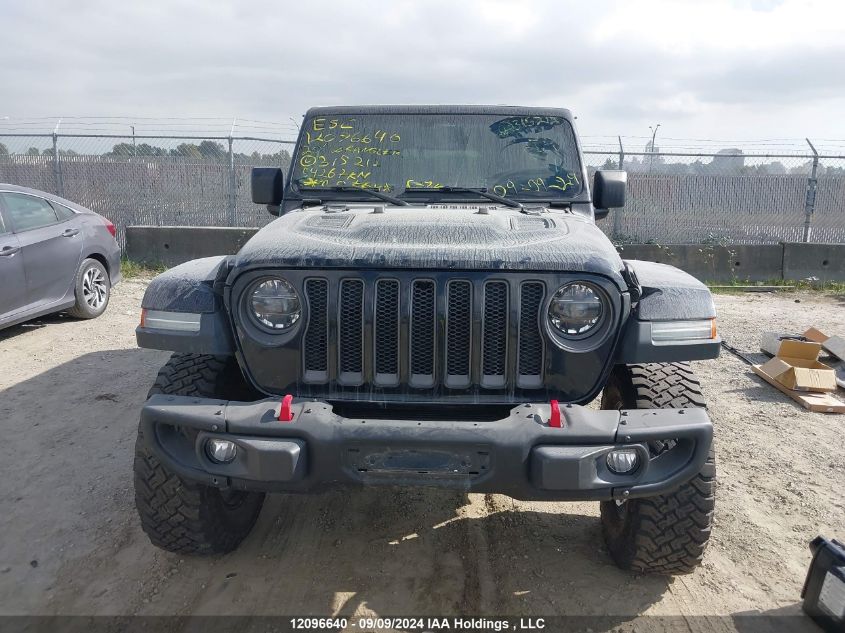 2020 Jeep Wrangler Unlimited Rubicon VIN: 1C4HJXFG1LW315212 Lot: 12096640