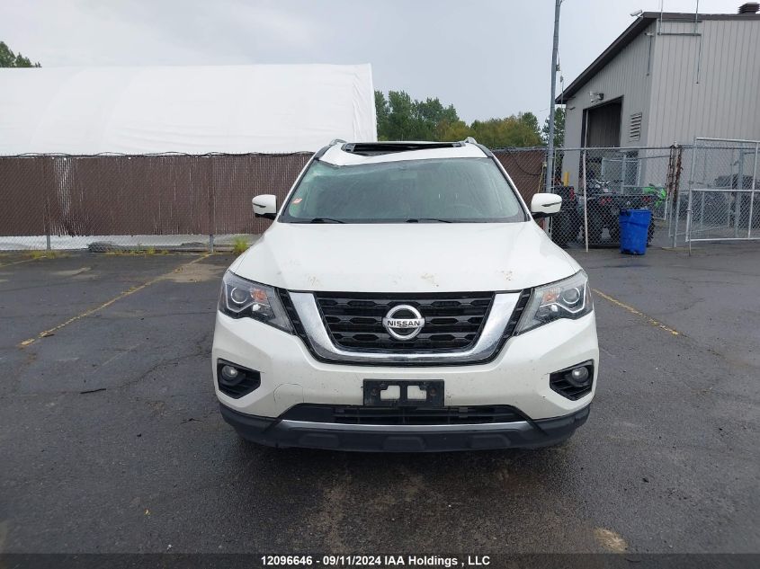 2018 Nissan Pathfinder S/Sv/Sl/Platinum VIN: 5N1DR2MM3JC672260 Lot: 12096646