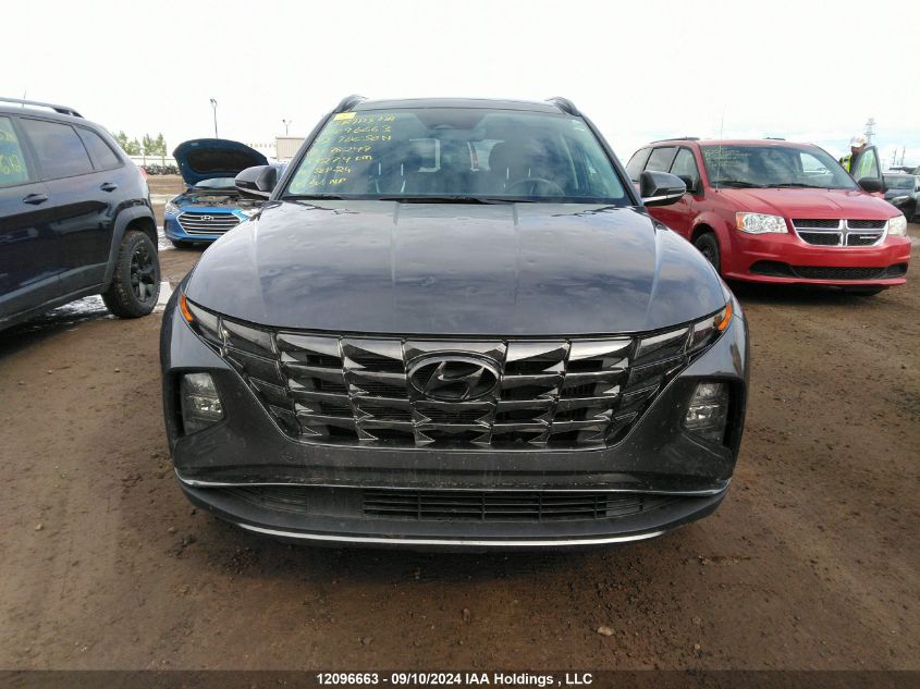 2022 Hyundai Tucson Luxury VIN: KM8JCCA14NU078247 Lot: 12096663