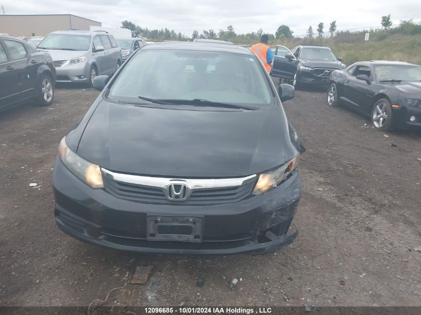 2HGFB2F55CH111602 2012 Honda Civic Sdn