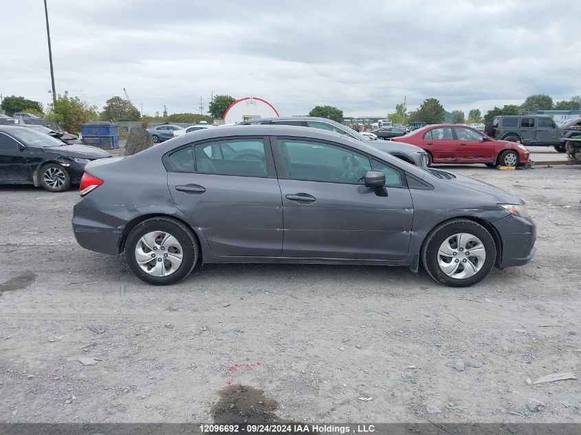 2015 Honda Civic Sedan VIN: 2HGFB2F49FH013782 Lot: 12096692