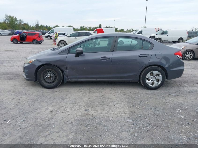 2015 Honda Civic Sedan VIN: 2HGFB2F49FH013782 Lot: 12096692