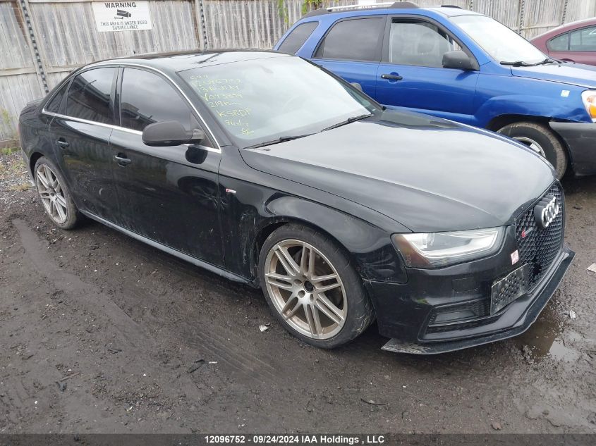 2013 Audi A4 VIN: WAUFFCFL2DN043899 Lot: 12096752