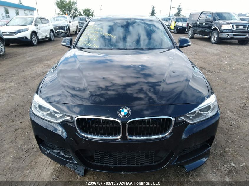 2014 BMW 3 Series VIN: WBA3B9C51EP458466 Lot: 12096757