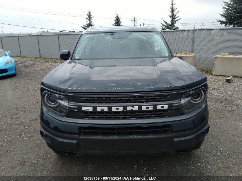 2021 Ford Bronco Sport Badlands VIN: 3FMCR9D90MRB29065 Lot: 12096759