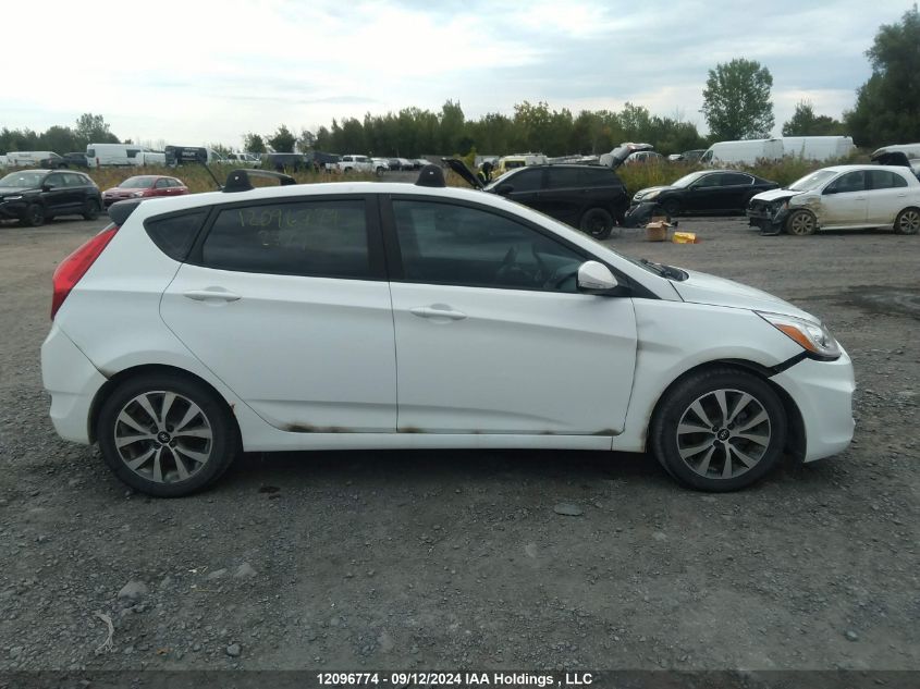 2016 Hyundai Accent Gls VIN: KMHCU5AE5GU277962 Lot: 12096774