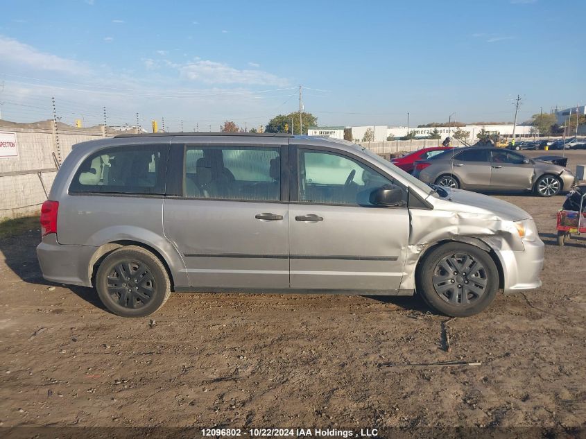 2016 Dodge Grand Caravan Se/Sxt VIN: 2C4RDGBG9GR182358 Lot: 12096802