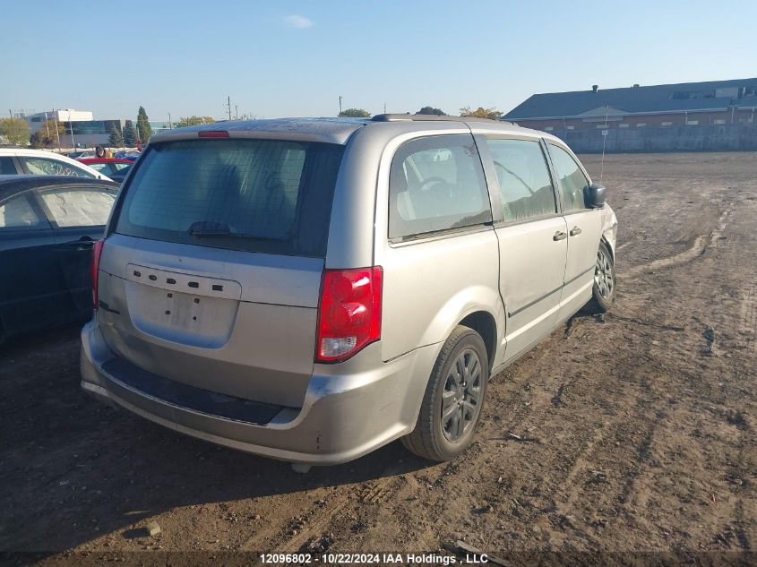 2016 Dodge Grand Caravan Se/Sxt VIN: 2C4RDGBG9GR182358 Lot: 12096802