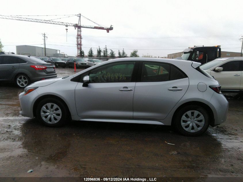 2022 Toyota Corolla Se VIN: JTNK4MBE7N3170161 Lot: 12096836