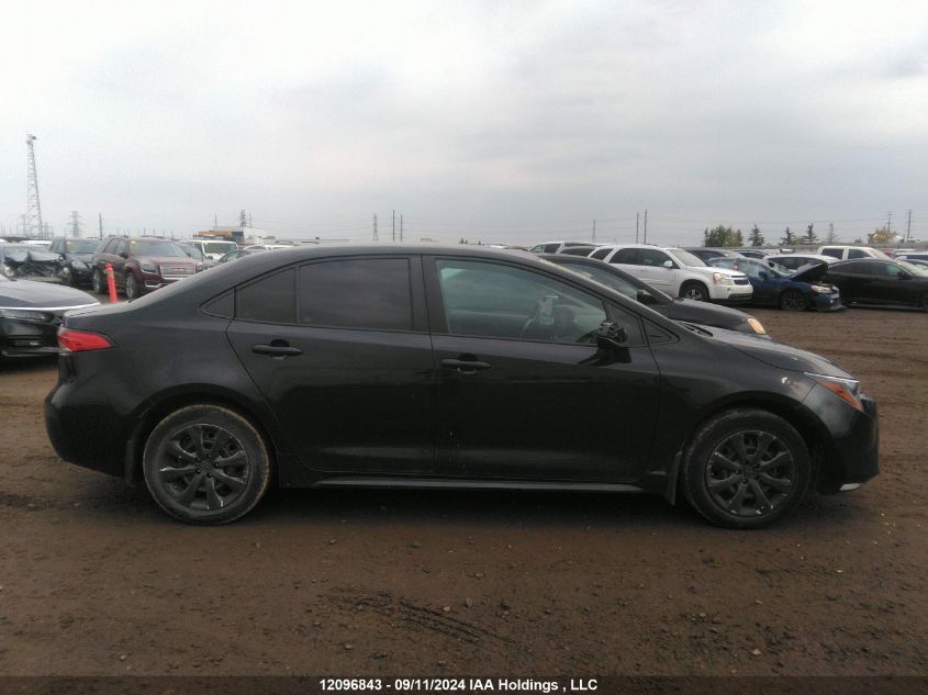 2022 Toyota Corolla Le VIN: 5YFBPMBE4NP308306 Lot: 12096843