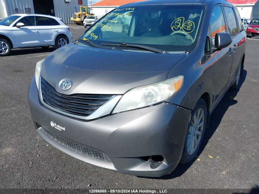 2011 Toyota Sienna Le VIN: 5TDJK3DC8BS008819 Lot: 12096865