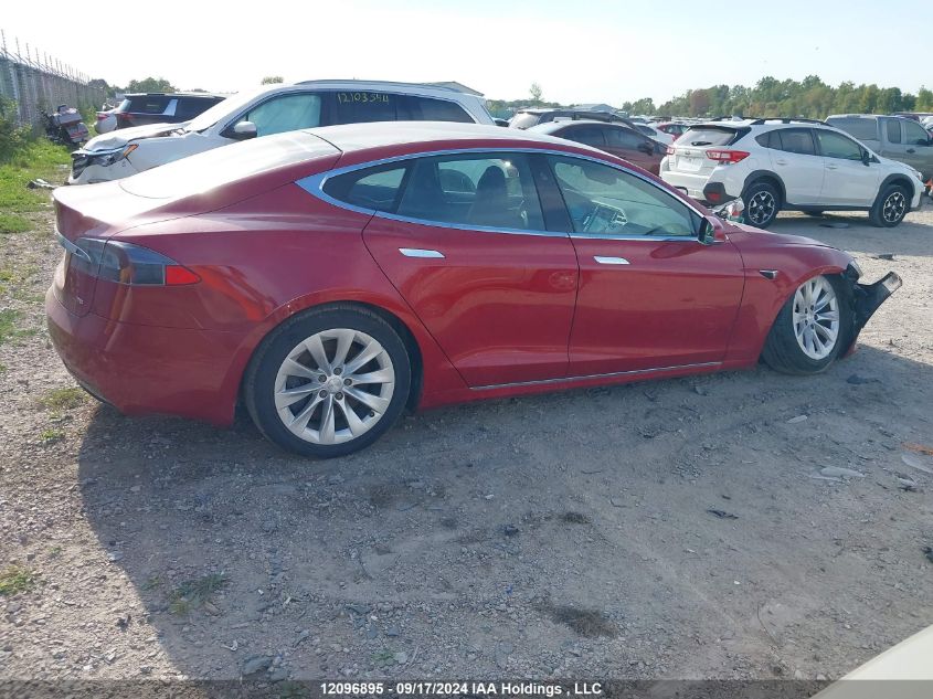 2017 Tesla Model S 60/75 VIN: 5YJSA1E18HF212123 Lot: 12096895