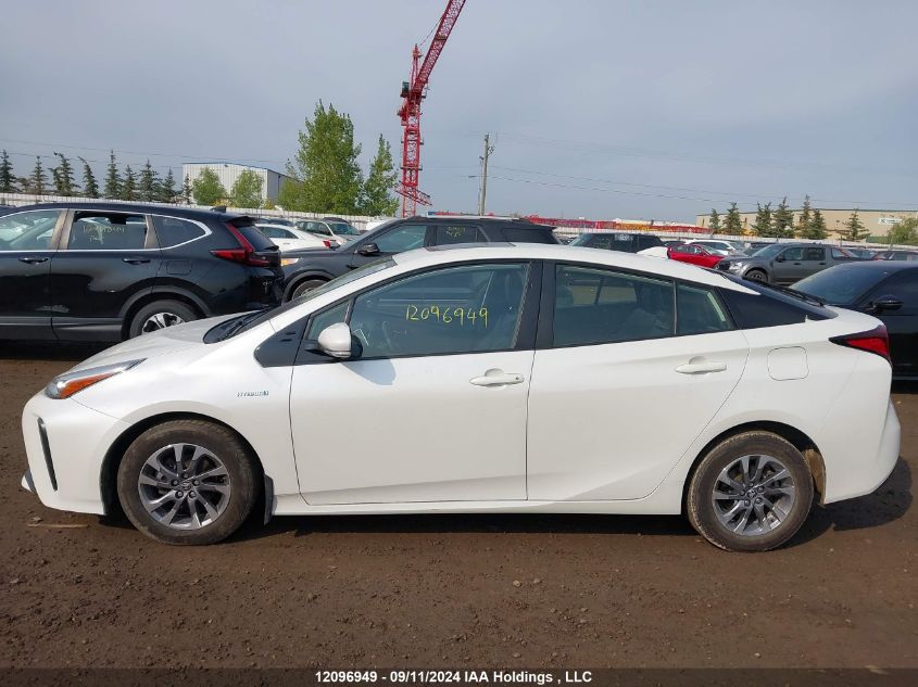 2019 Toyota Prius VIN: JTDKARFU6K3075775 Lot: 12096949