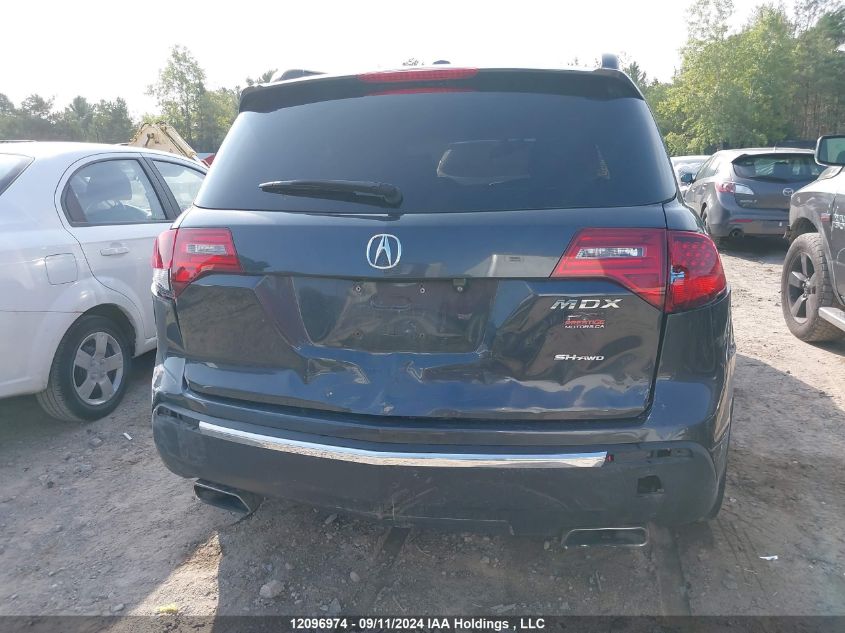 2013 Acura Mdx Advance VIN: 2HNYD2H85DH000908 Lot: 12096974