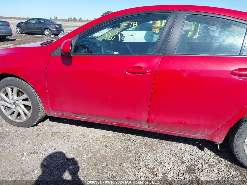 2013 Mazda Mazda3 VIN: JM1BL1V78D1843651 Lot: 12096981