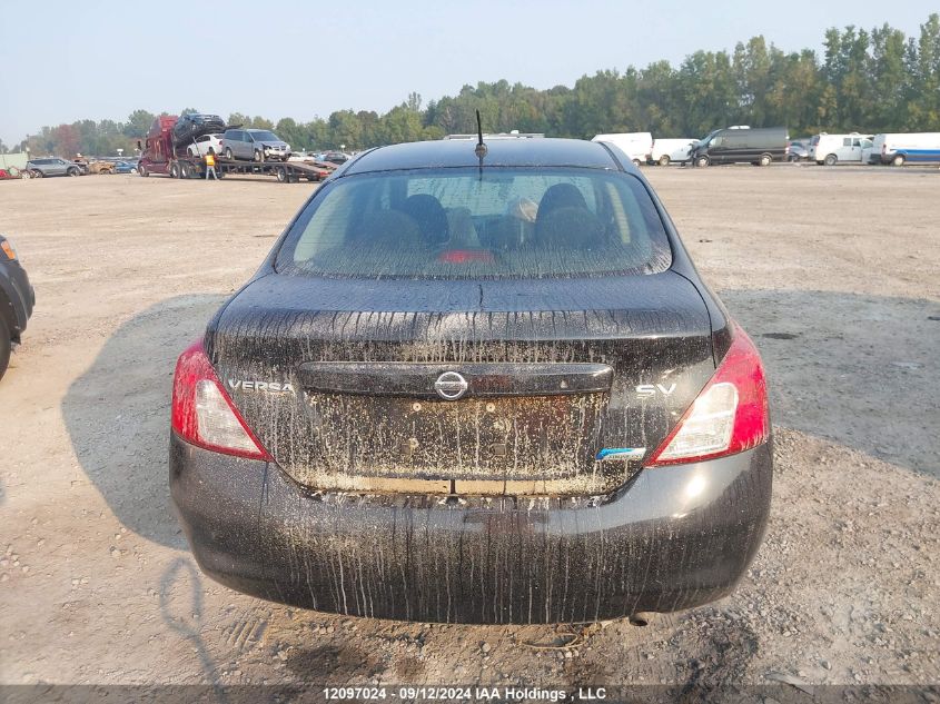 2012 Nissan Versa 1.6 Sv VIN: 3N1CN7AP7CL813851 Lot: 12097024