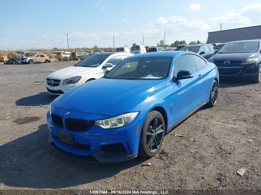 WBA3R5C59FK371255 2015 BMW 4 SERIES - Image 2