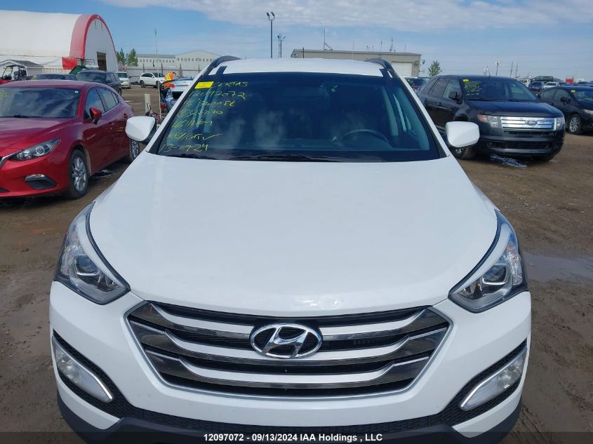 2016 Hyundai Santa Fe Sport VIN: 5XYZUDLA4GG327870 Lot: 12097072