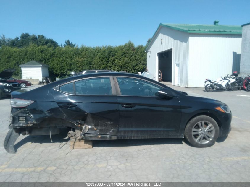 KMHD84LFXJU635198 2018 Hyundai Elantra Gl