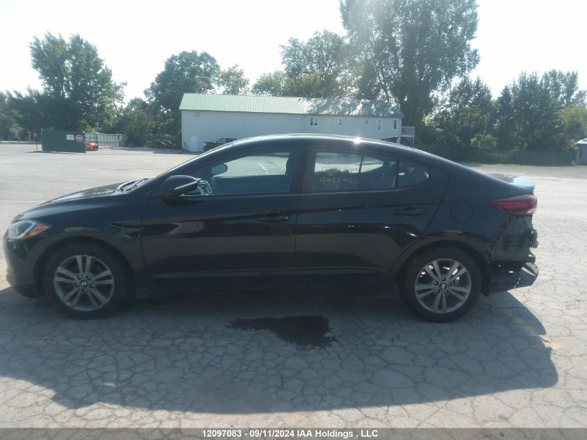 KMHD84LFXJU635198 2018 Hyundai Elantra Gl