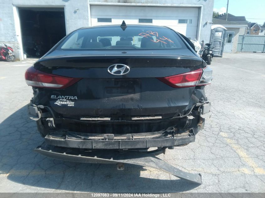 KMHD84LFXJU635198 2018 Hyundai Elantra Gl