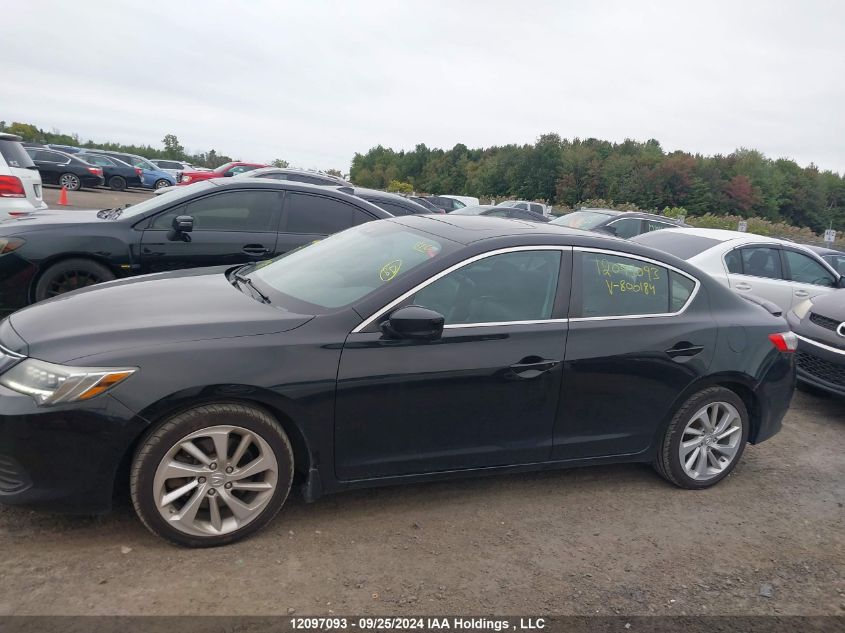 2017 Acura Ilx VIN: 19UDE2F7XHA800184 Lot: 12097093