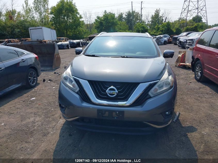 5N1AZ2MH1FN220759 2015 Nissan Murano