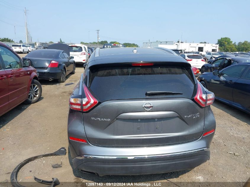 5N1AZ2MH1FN220759 2015 Nissan Murano