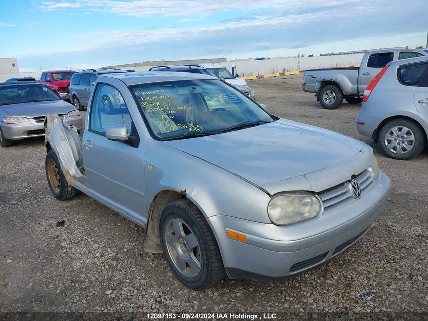 WVWGF21J2YW291187 2000 Volkswagen Golf auction photo 1