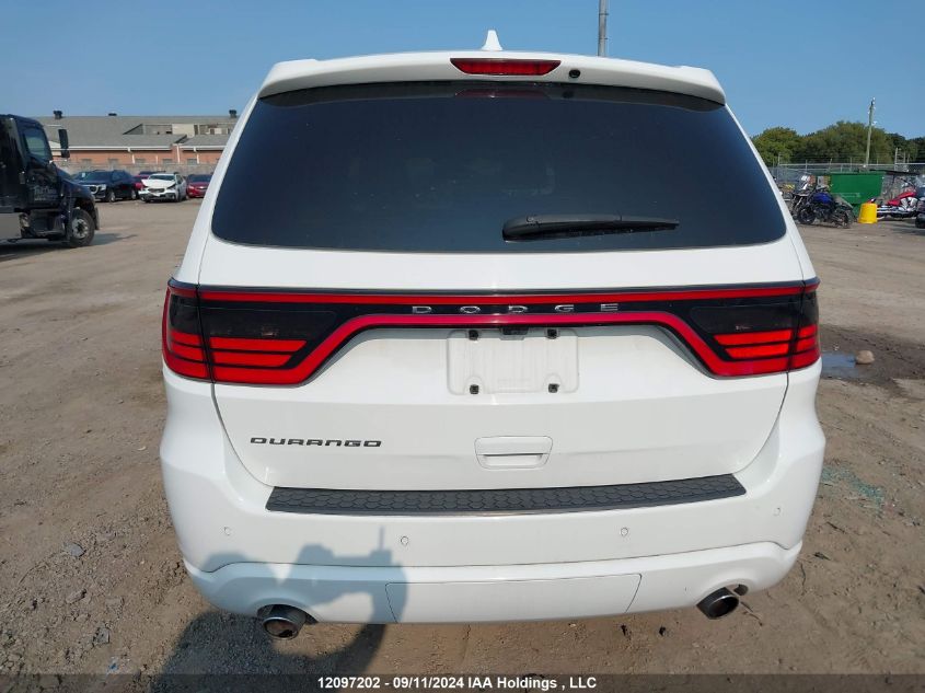 2020 Dodge Durango VIN: 1C4RDJDG3LC296840 Lot: 12097202