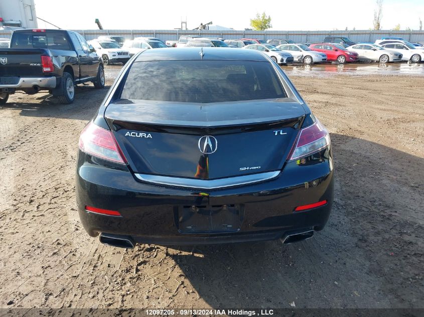 2012 Acura Tl VIN: 19UUA9F7XCA801901 Lot: 12097205